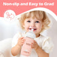 Minmunjiu 3 Pack Silicone Sleeves For Philips Avent Natural Glass Baby Bottles, Anti Breakage Baby Bottle Holder For Baby Girls,