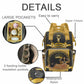 M Yescustom Personalized Baby Diaper Bags For Women Men, Custom Golden Black Prince Backpack Customized Nappy Mommy Bag Backpack