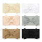 Oneninedream Baby Headbands Hair Bows For Infants Elastics Big Bows For Girls Baby Bows 6-12 Months Toddlers Hair Bows Gray Whit