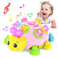 Baby Crawling Toys 6-12 Months,Musical Ladybug Crawling Toy for Infants 0-3-6 7 8 9 10 12-18 Months,Early Education Light Up Mus