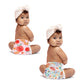The Honest Company Clean Conscious Diapers | Plant-Based, Sustainable | Just Peachy + Flower Power | Super Club Box, Size 4 (22-