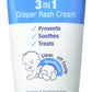 Aquaphor Baby Diaper Rash Cream, 3In1 Diaper Rash Relief, 3.5 Oz Tube