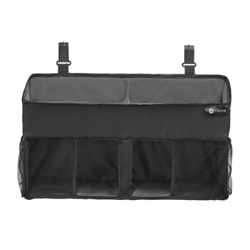 4Moms Breeze Playard Diaper Caddy, Storage For Diapers, Baby Wipes, And Organization, Black