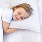 Utopia Bedding Youth Pillow (White, 2 Pack), 16X22 Kids Pillow For Sleeping, Soft And Breathable Cotton Blend Shell, Polyester F