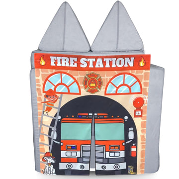 Couch Swag Play Panel for Childrens Foam Sofa Kids Couch (Firehouse)