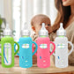 4 Pack Silicone Sleeves For Dr. Brown'S Glass Baby Bottles - Drop Protection Baby Bottle Sleeves,Compatible With Dr. Brown'S New