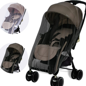 Mosquito Net For Stroller - Protective 2Packs Perfect Bug Net For Strollers, Bassinets, Cradles, Playards,Pack N Plays And Porta