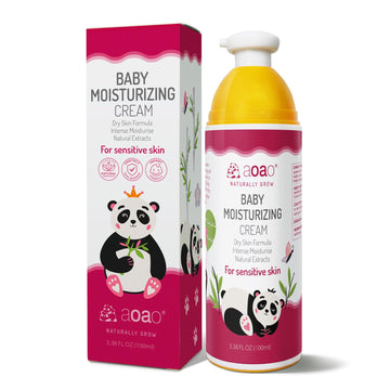Kids Face Cream, Baby Soothing Moisturizing Cream, Nourishing & Hydrating, Gentle Formula with Shea Butter, Chamomile, Lightweig