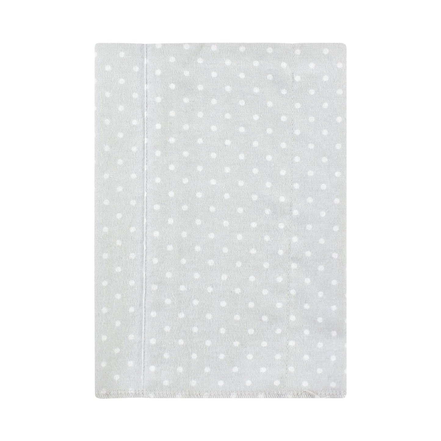 Hudson Baby Unisex Baby Cotton Flannel Burp Cloths, Lilac Elephants 7 Pack, One Size