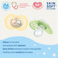 Mam Day & Night Pacifiers, Glow In The Dark Pacifier For Breastfed Babies, 6-16 Months, Unisex