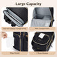 Mommore Breast Pump Bag With Cooler Pocket For Milk Storage, Fits Spectra S1, S2 / Medela, Stylish Diaper Bag Backpack With Padd
