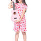 4jstar Girls Nightgown Pajamas Kids Nightdress Cute Nylon Young Children Baby Sleeping Dress Teenager Girl Sleepwear Red