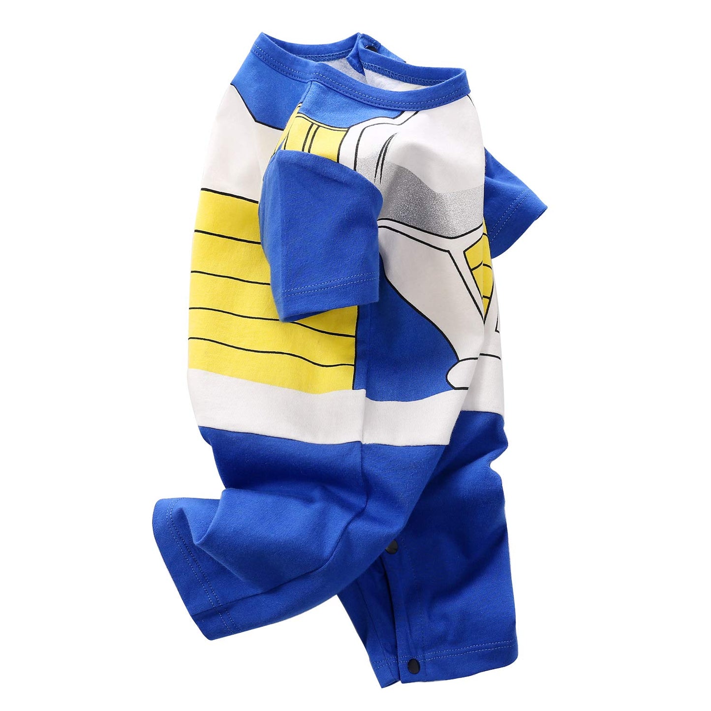 Yfybaby Baby Boys' 2 Pack Short Sleeve Romper Toddler Cartoon Onesie Outfits, Orange/Blue, Yy-Lty1959, 12-24 Months