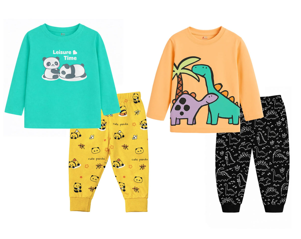 Lush Plush Baby Boys And Girls Full Sleeves Cotton TShirt And Pajama Pants Set (1218 Months) (68)