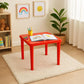 Nilkamal Genius Multipurpose Kids Table | Ludo & SnakeLadder Game | Study, Toy & Laptop Table | Strong & Durable | Multicolor