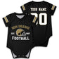 New Orleans Baby Clothes Custom Name Number Personalized Football Baby Jersey Clothing Newborn Toddler Apparel 0-24 Months Gifts
