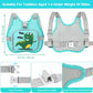 Accmor Toddler Harness Leash+ Anti Lost Wrist Link, Cute Dinosaur Kids Harness With Leash, Collapsible Child Leash Baby Walking
