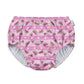 Green Sprouts Baby Girls Pull-Up Reusable And Toddler Swim Diaper, Light Pink Watermelon Stripe, 18-24 Month Us