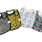 Isabeli Organic Cotton Toddler Drool Bibs 4 Pack - Graffiti