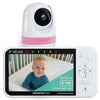 Babysense Prisma Baby Monitor With Camera And Audio, 5    Hd Video Baby Monitor, 6-Color Night Light, Split Screen, Baby Sound M