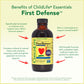 Childlife Essentials First Defense - Kids Immune Support, Immune Support For Kids, Toddlers 1-3, Babies 6 Months+, Vitamin Syrup