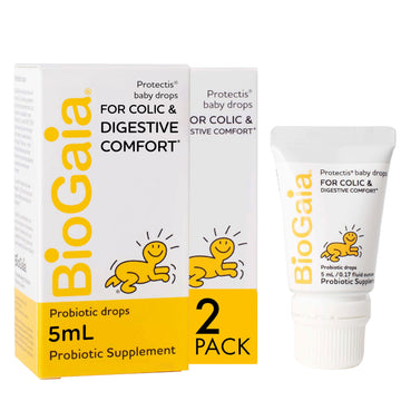Biogaia Protectis Baby Probiotic Drops For Infants, Newborn And Kids Colic, Spit-Up, Constipation And Digestive Comfort, 5 Ml, 0
