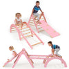 Ocodile Extra-Large 6-In-1 Pikler Triangle Climbing Set - Oversized Montessori Climbing Toys For Toddlers - Spacious Indoor Wood