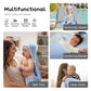 Arnzion Baby Hooded Towels For Babies And Toddlers, Muslin Baby Bath Towel Soft And Absorbency For Boys (Blue 1 Pack)