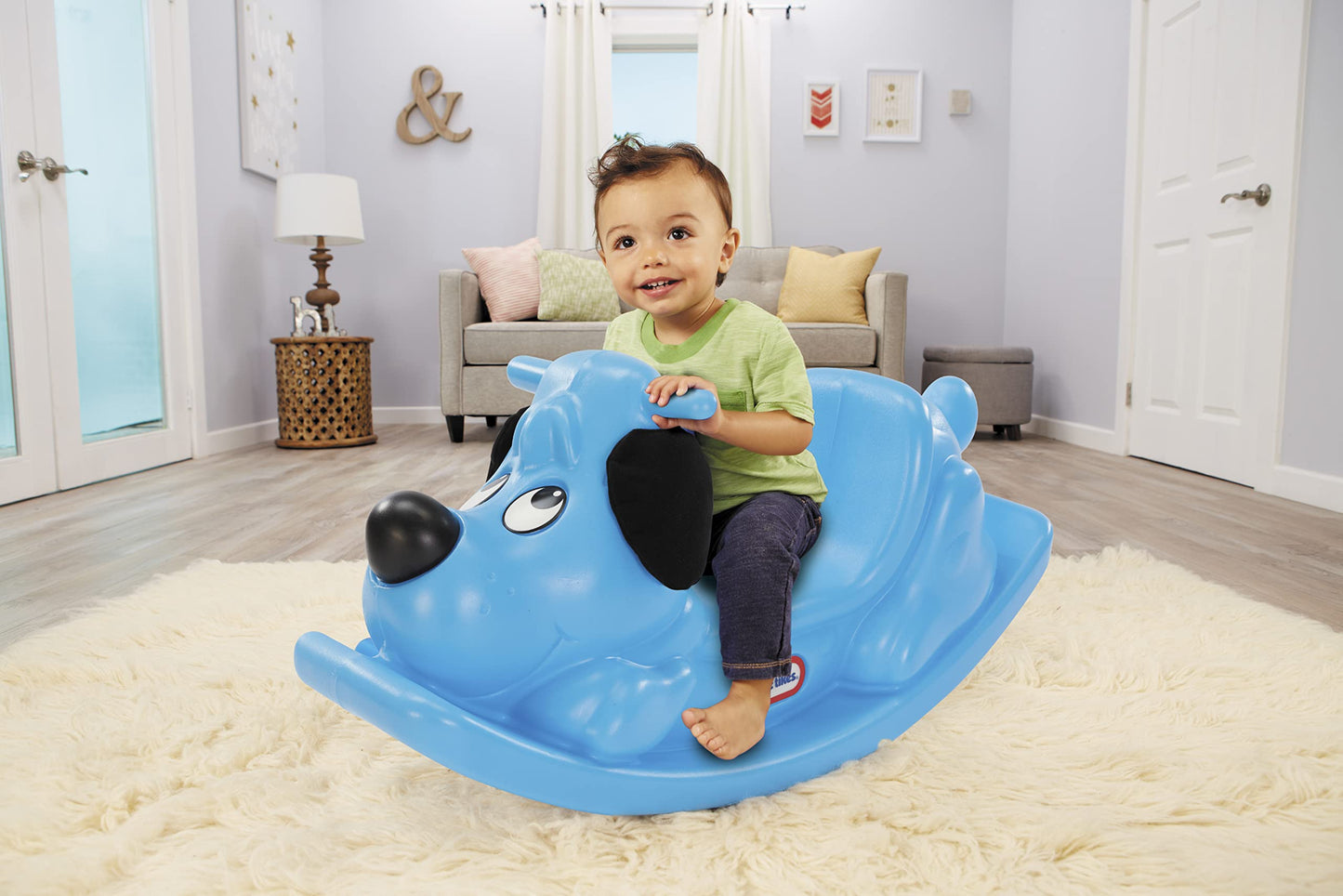 Little Tikes Rockin Puppy- Blue, Small