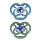 Dr. Brown'S Advantage Baby Pacifiers, Glow-In-The-Dark, 6 -18 Month Pacifiers, Blue, 2 Count