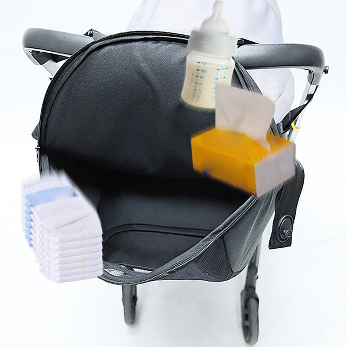 ATORSE Multipurpose Baby Stroller Organizer Large Capacity 4 in 1 for Pram Stroller|Baby | Strollers & Accessories | Stroller Ac