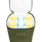 Sarah Wells Cold Gold Breastmilk Cooler with Ice Pack (Olive)