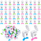 Chuangdi 60 Pcs Teeth Storage Box Lovely Baby Milk Tooth Organizer Container Teeth Saver Save Box Case Gift For Kids Lost Teeth