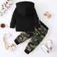 Zoerea Baby Boys Clothes 2-3T Toddler Camouflage Hoodie Outfits Long Sleeve Sweatshirt Pants Set Christmas