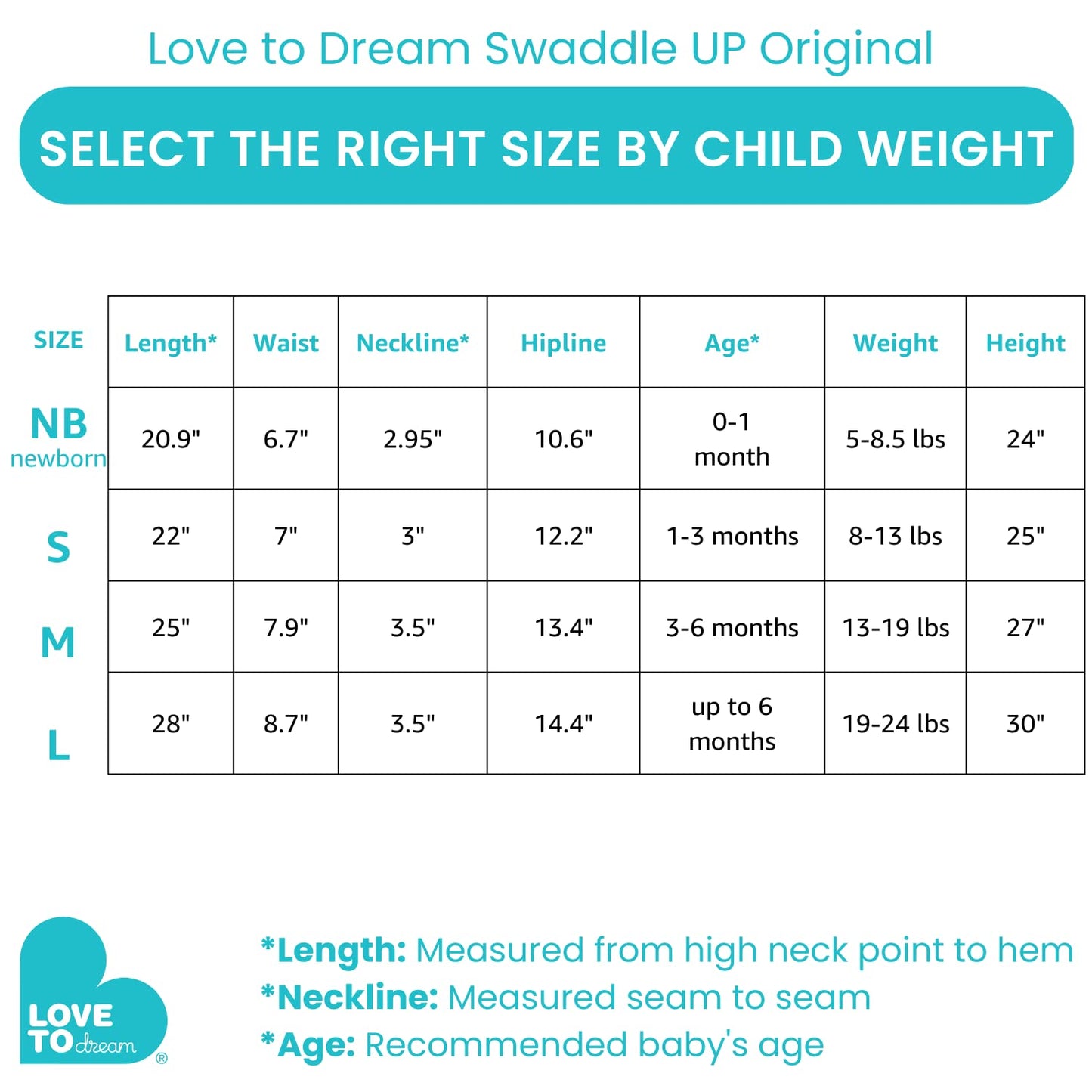 Love to Dream Swaddle UP Self-Soothing Sleep Sack 8-13 lbs., Dramatically Better Sleep, Snug Fit Calms Startle Reflex, 1.0 TOG,