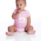 If Mom And Dad Say No Call Grandma - Funny Baby Essentials Bodysuit - Cute Newborn Boy Clothes (6 Months, Pink)