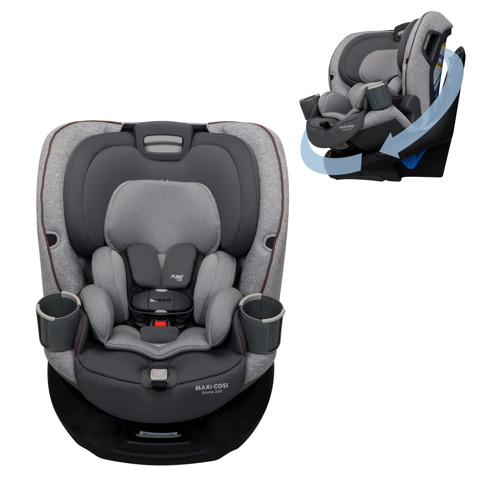 Maxi-Cosi Emme 360 Rotating Convertible Car Seat in Urban Wonder