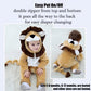 Qiaoniuniu Halloween Baby Lion Costumes Toddler Outfit Infants Cosplay Romper 2-6 Months