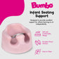 Bumbo Infant Floor Seat Baby Sit Up Chair, Baby Sitting Support For 3-12 Months With 3 Point Adjustable Safety Strap Harness & R