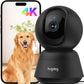 Hugolog 2K 3Mp Indoor Pan/Tilt Security Camera With Auto-Focus,Ideal For Baby Monitor/Pet Camera/Home Security,Starlight Color N