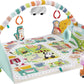 Fisher-Price Activity City Gym To Jumbo Playmat, Infant To Toddler Activity Gym With Music, Lights, Vehicle Toys And Extra-Large