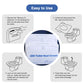 Toilet Seat Covers Disposable, 250 Pcs Flushable Disposable Toilet Seat Covers, Half-Fold Paper Toilet Liners For Travel, Airpla