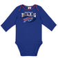 Gerber Nfl Baby Boys' 2 Pack Long Sleeve Bodysuit, Team Color, 3-6 Months