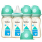 Yohkoh Ppsu Baby Bottle Wide Neck, Newborn Anti-Colic Baby Bottle With Natural Response Nipple, Streamlined Body, Easy To Clean