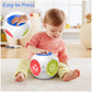 Talkfun Bilingual Cube Learning Toy for 1+ Year Old Boy Girl Gift, Musical Developmental Baby Toy 12-18 Month, Educational Toy f