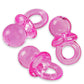 Super Z Outlet Mini Acrylic Baby Pacifiers For Baby Shower Decorations, Table Scatter, Party Favors, Games & Activities - 144 Pi