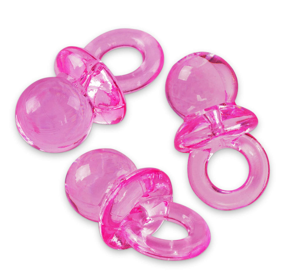 Super Pacifier Super Z Outlet Mini Acrylic Baby Pacifiers For Baby Shower Decorations ...