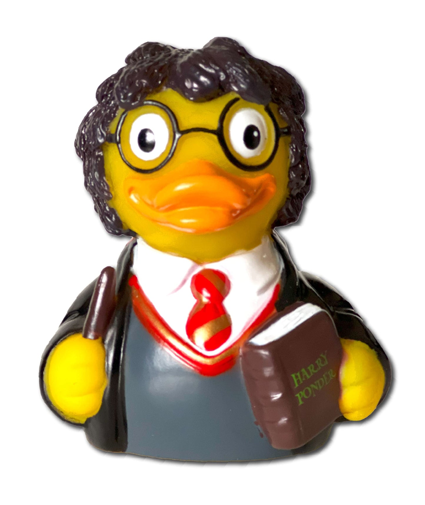 CelebriDucks - Harry Ponder - Floating Rubber Ducks - Collectible Bath Toy Gift for Kids & Adults of All Ages