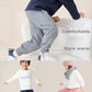 CuteOn Unisex Toddler Jogger Pants Kids Cotton Elastic Waist Winter Baby Sweatpants Pants 2Years Orange