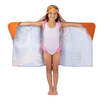 Franco Kids Bath And Beach Soft Cotton Terry Hooded Towel Wrap, 24 In X 50 In, Et The Extra Terrestrial